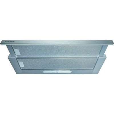 Ariston Built-In Telescopic Chimney Hood 90cm AH90CLMIX Silver